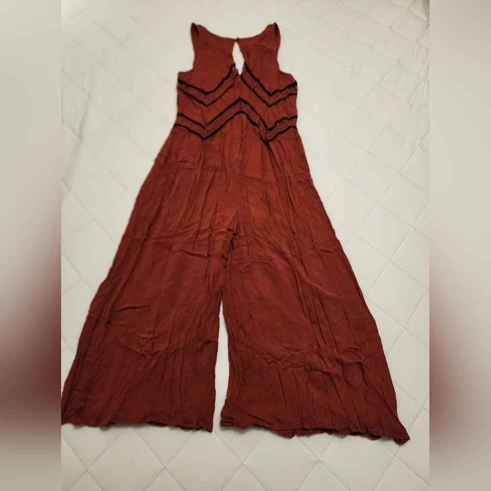 Maeve Anthropologie Desert Embroidered Jumpsuit - Picture 4 of 5